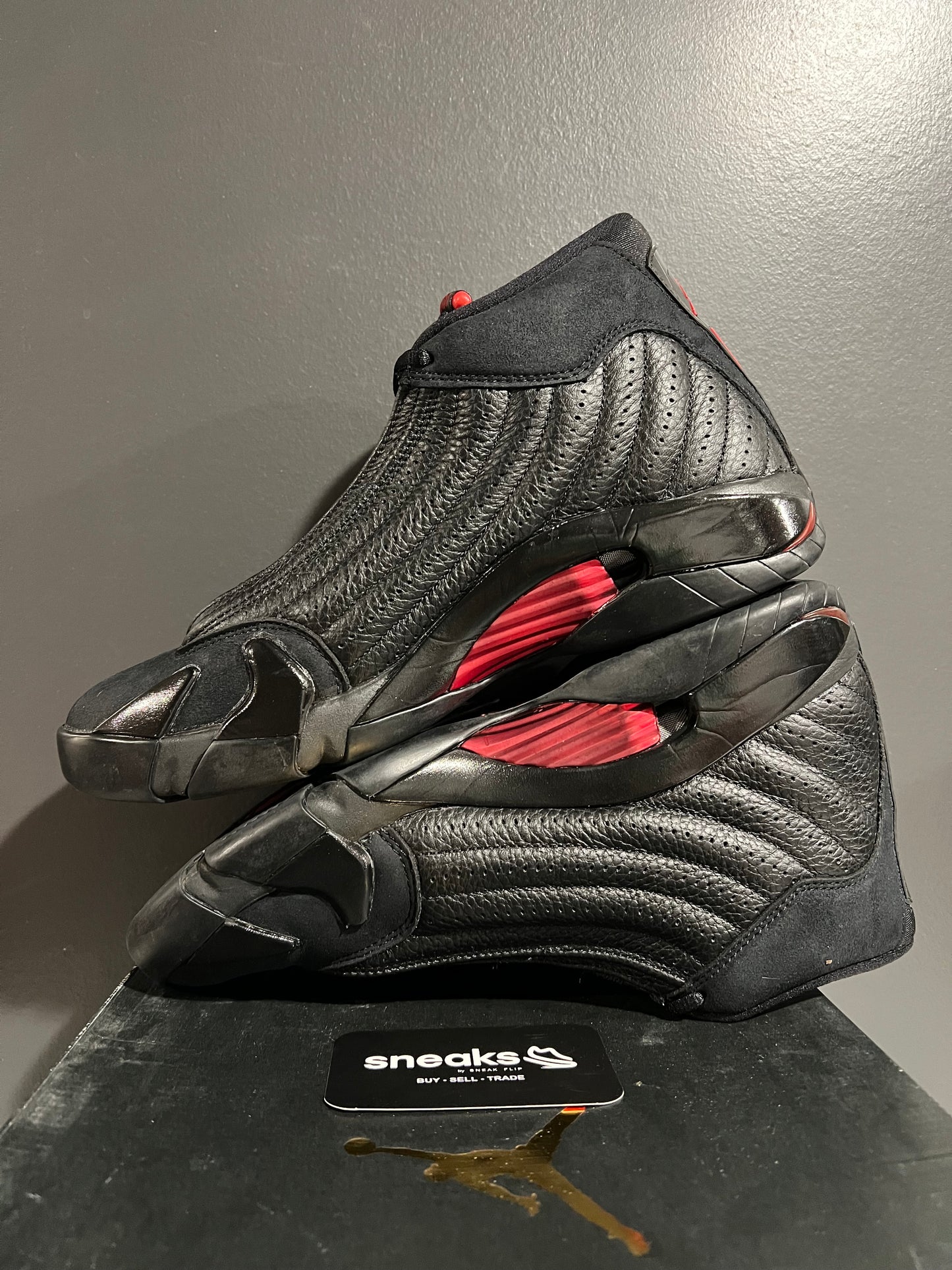 USED Air Jordan 14 Retro Last Shot 2018 487471-003 SIZE 10M OG ALL AG25-275
