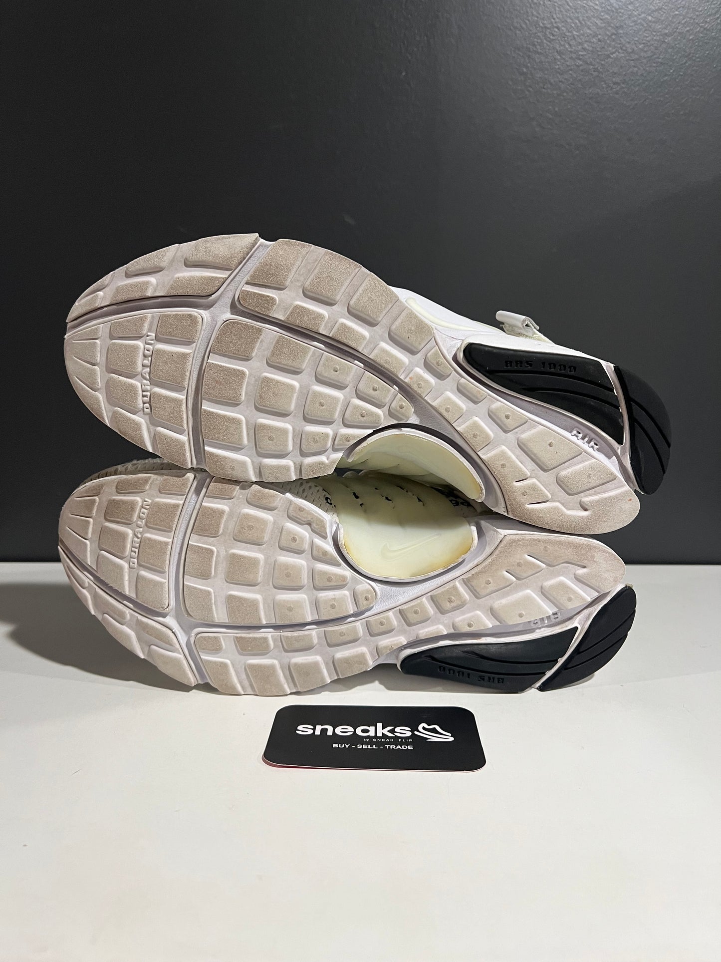 USED Off-White x Air Presto White AA3830-100 SIZE 8M NO BOX AG25-175