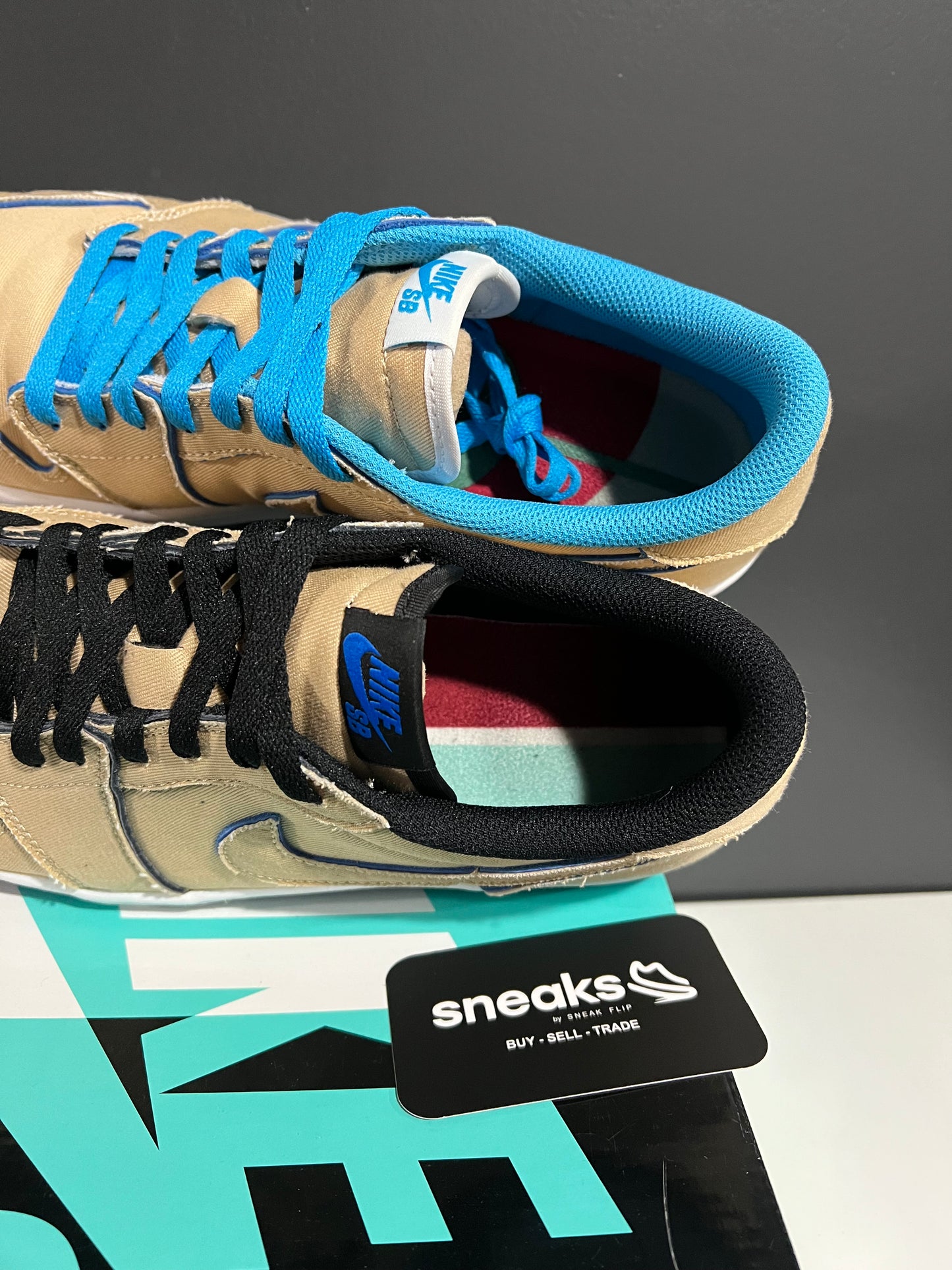 USED Air Jordan 1 Low SB Desert Ore CJ7891-200 SIZE 10M OG ALL JY25-98