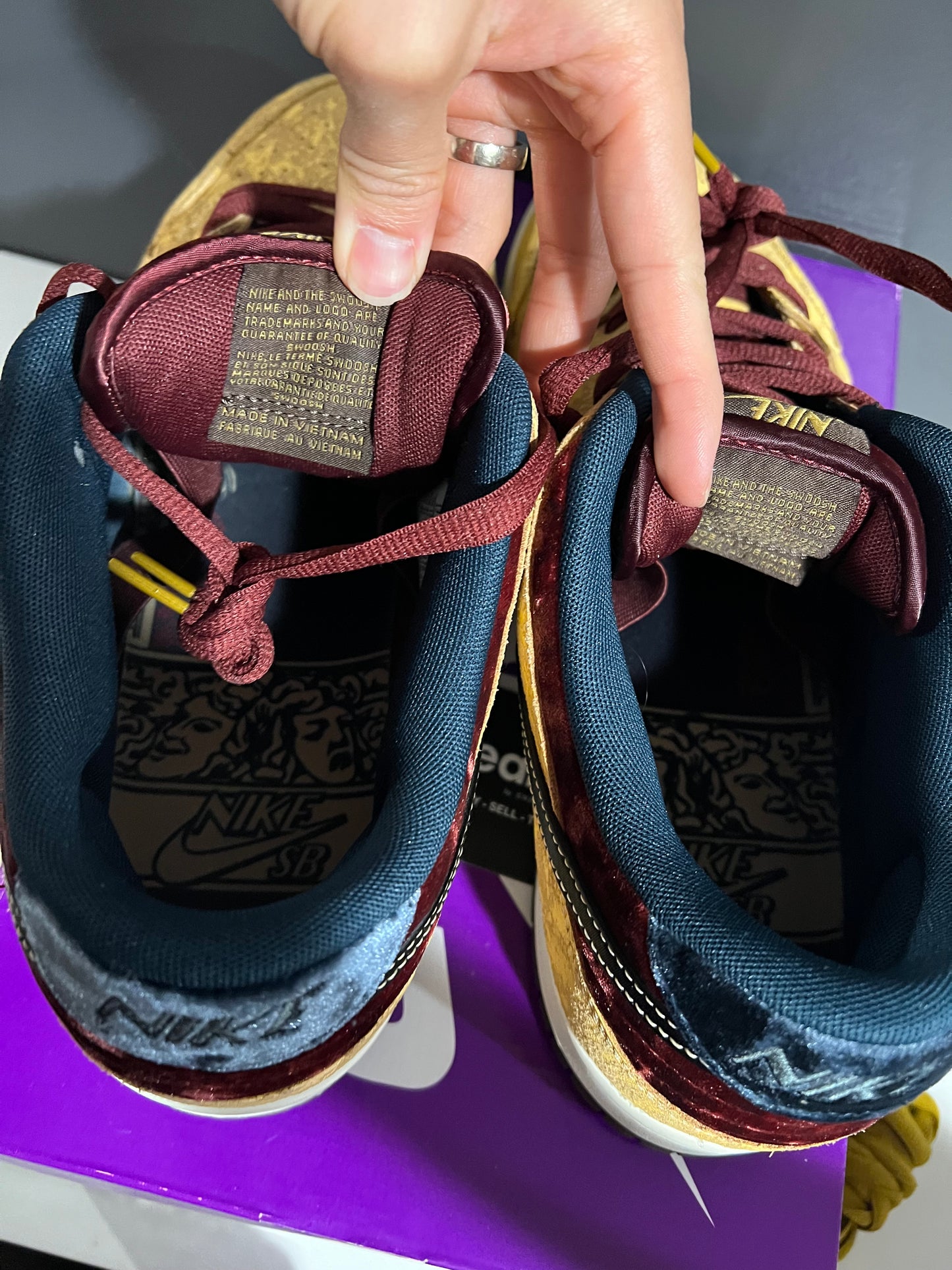 USED Dunk Low SB City of Cinema FZ1278-200 SIZE 13M OG ALL