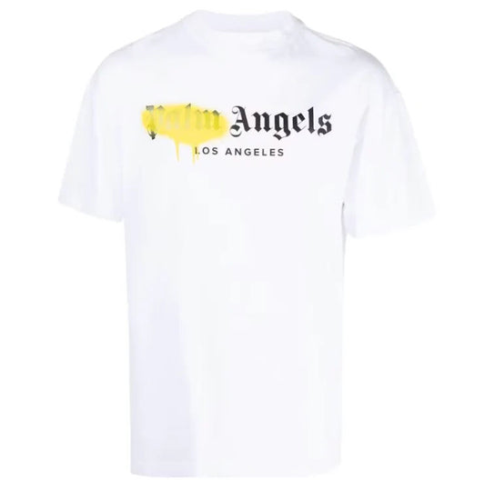 Palm Angels LA Spray Logo T-shirt White