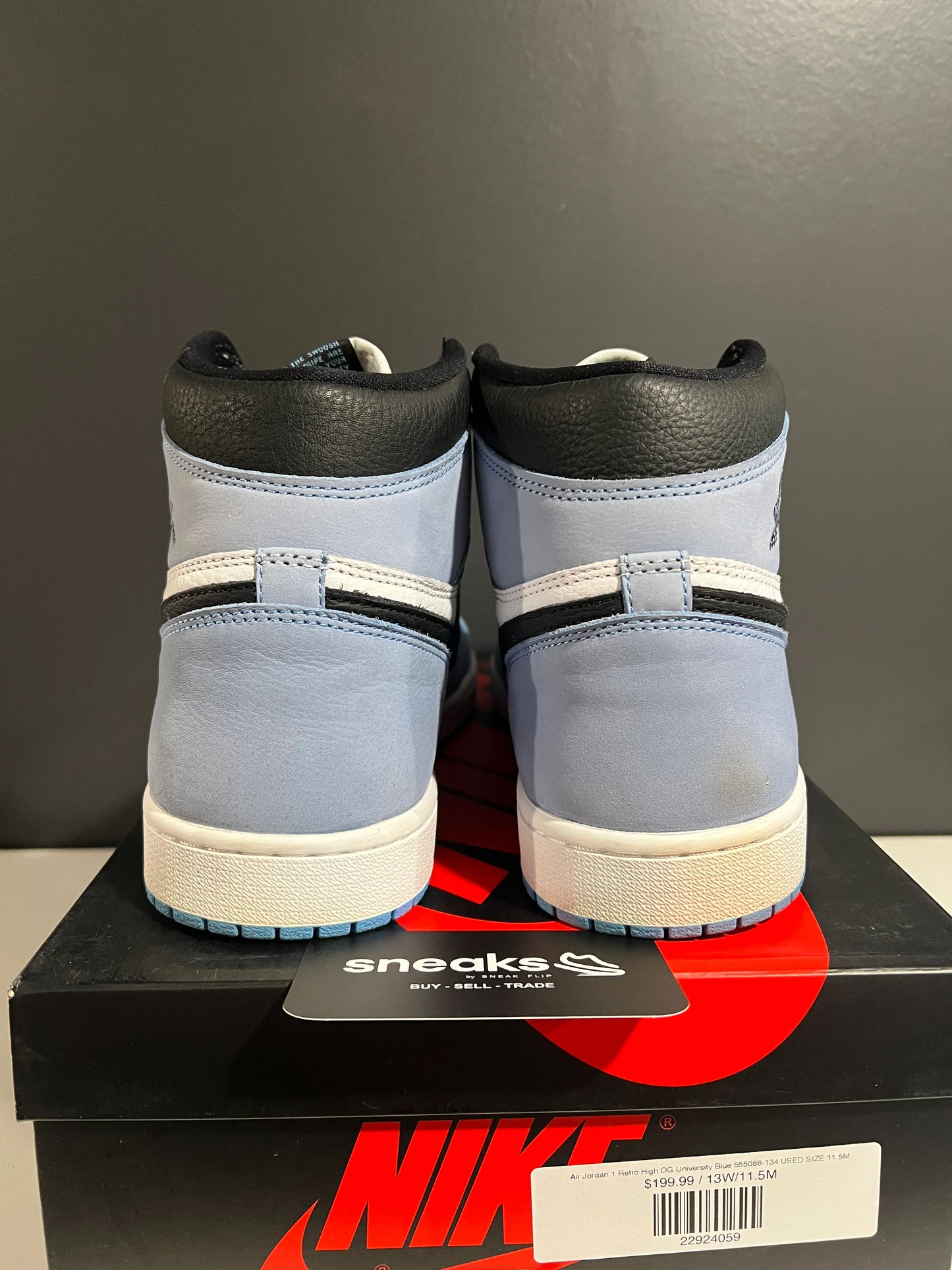 Jordan 1 Retro High OG University Blue - Used