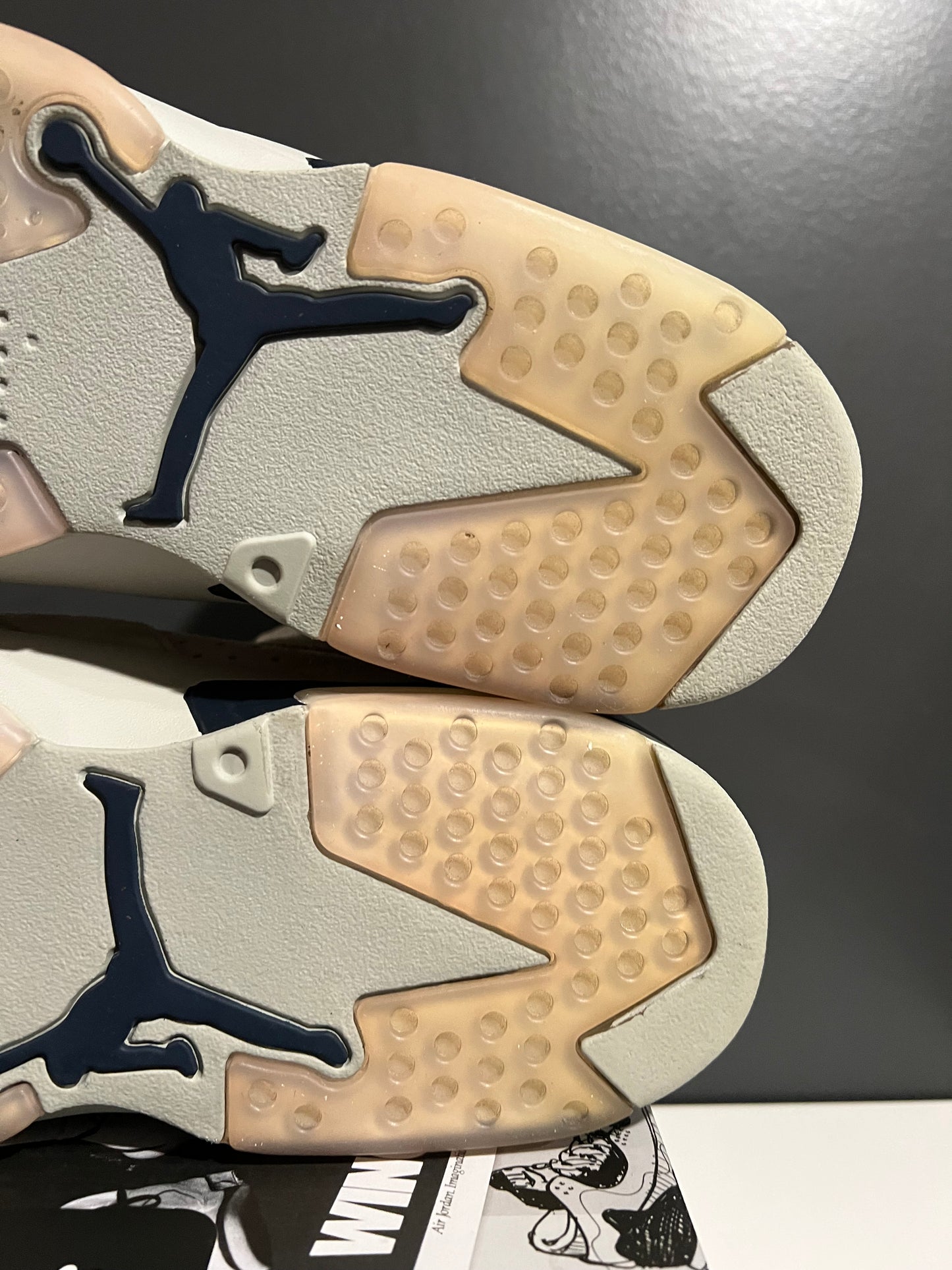 USED Air Jordan 6 Retro Georgetown CT8529-02 SIZE 10.5M OG ALL AG25-41