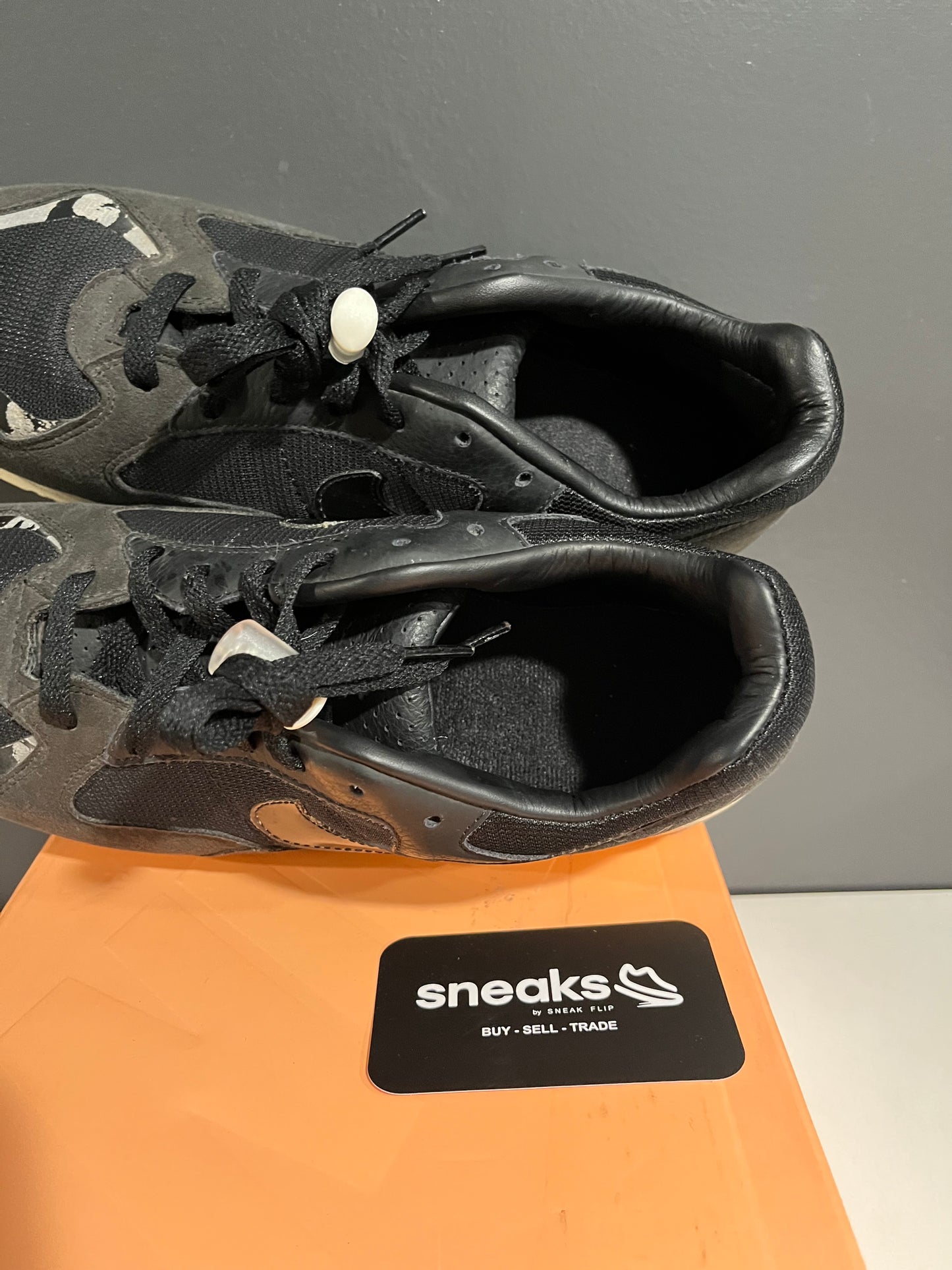 USED Fear Of God x Air Skylon 2 Black BQ2752-001 SIZE 9M OG ALL JN25-114