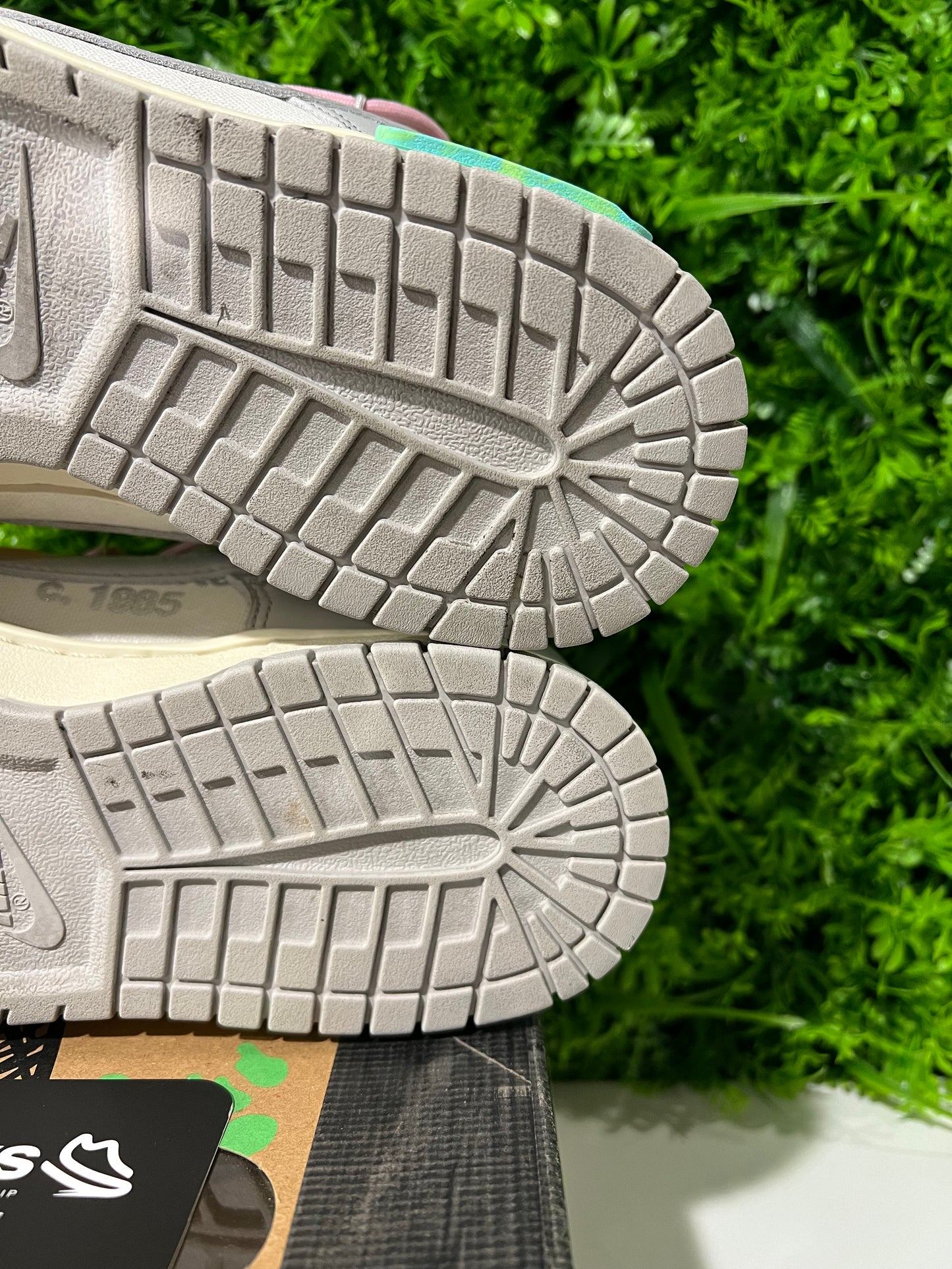 USED Off-White x Dunk Low Lot 09 of 50 DM1602-109 SIZE 8.5M OG ALL