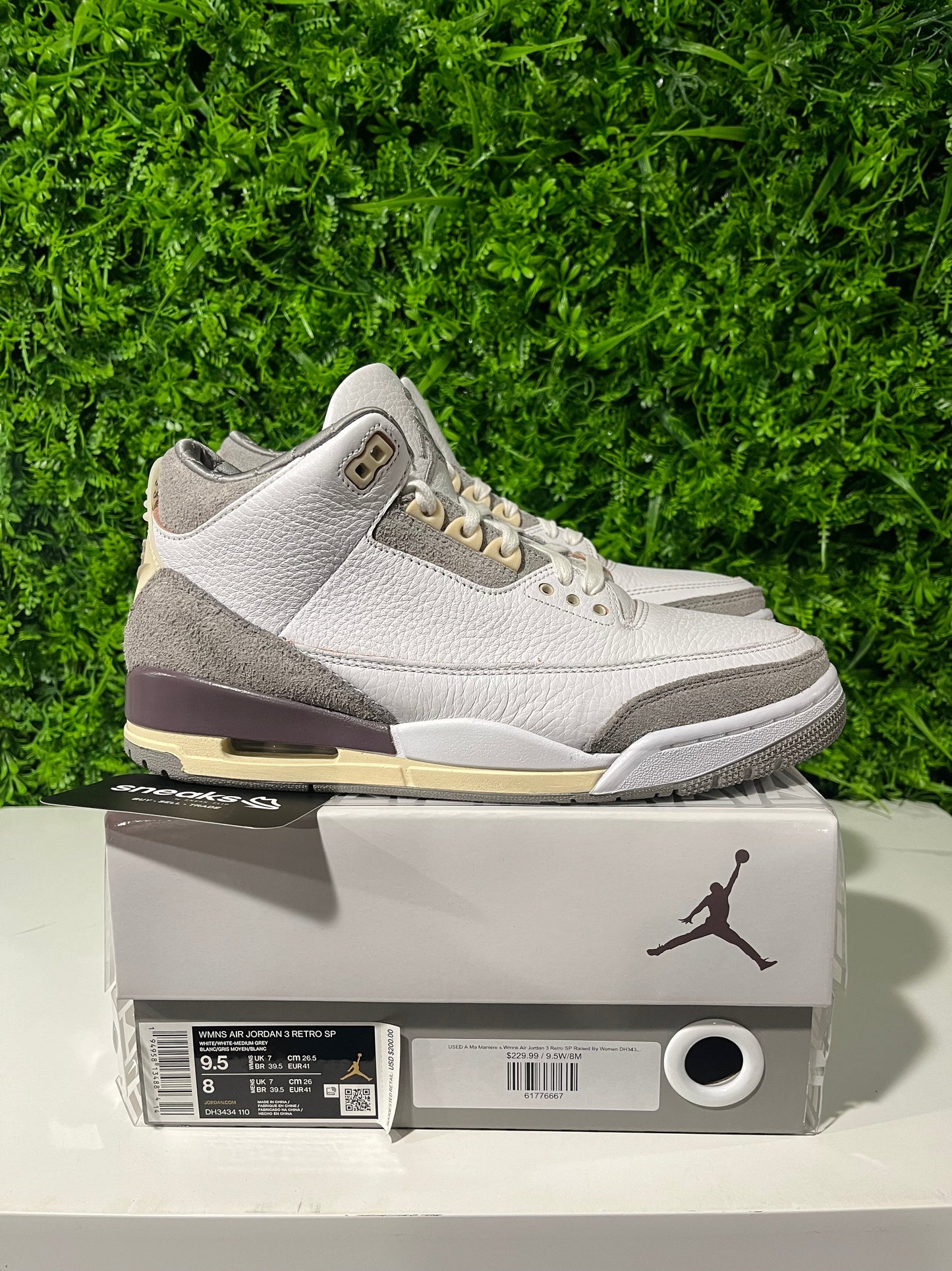 Jordan 3 Retro SP A Ma Maniére (Women's) - Used