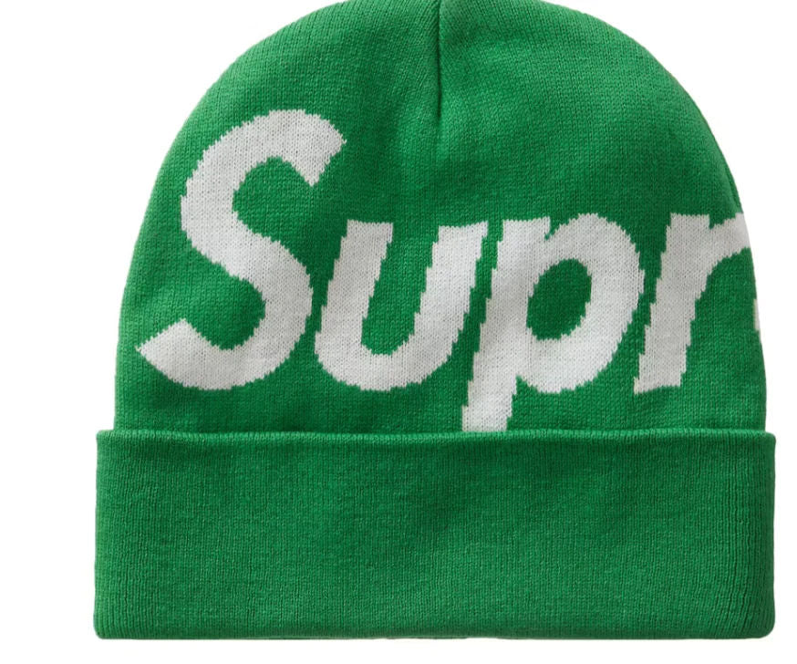 Supreme Big Logo Beanie Beanie (FW23) Green