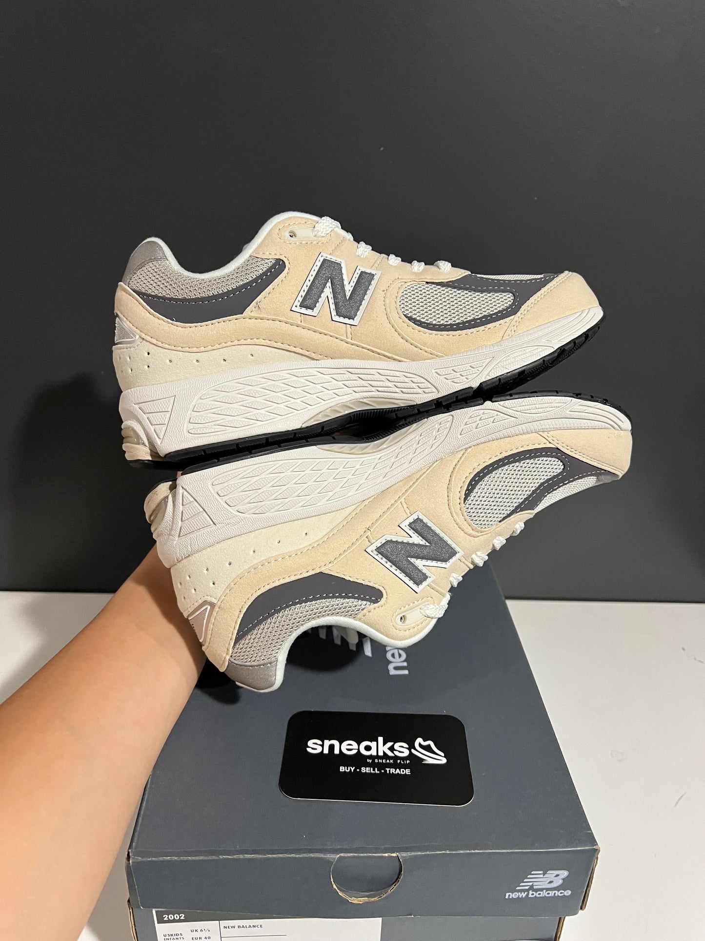 New Balance 2002R Sandstone Magnet - Used