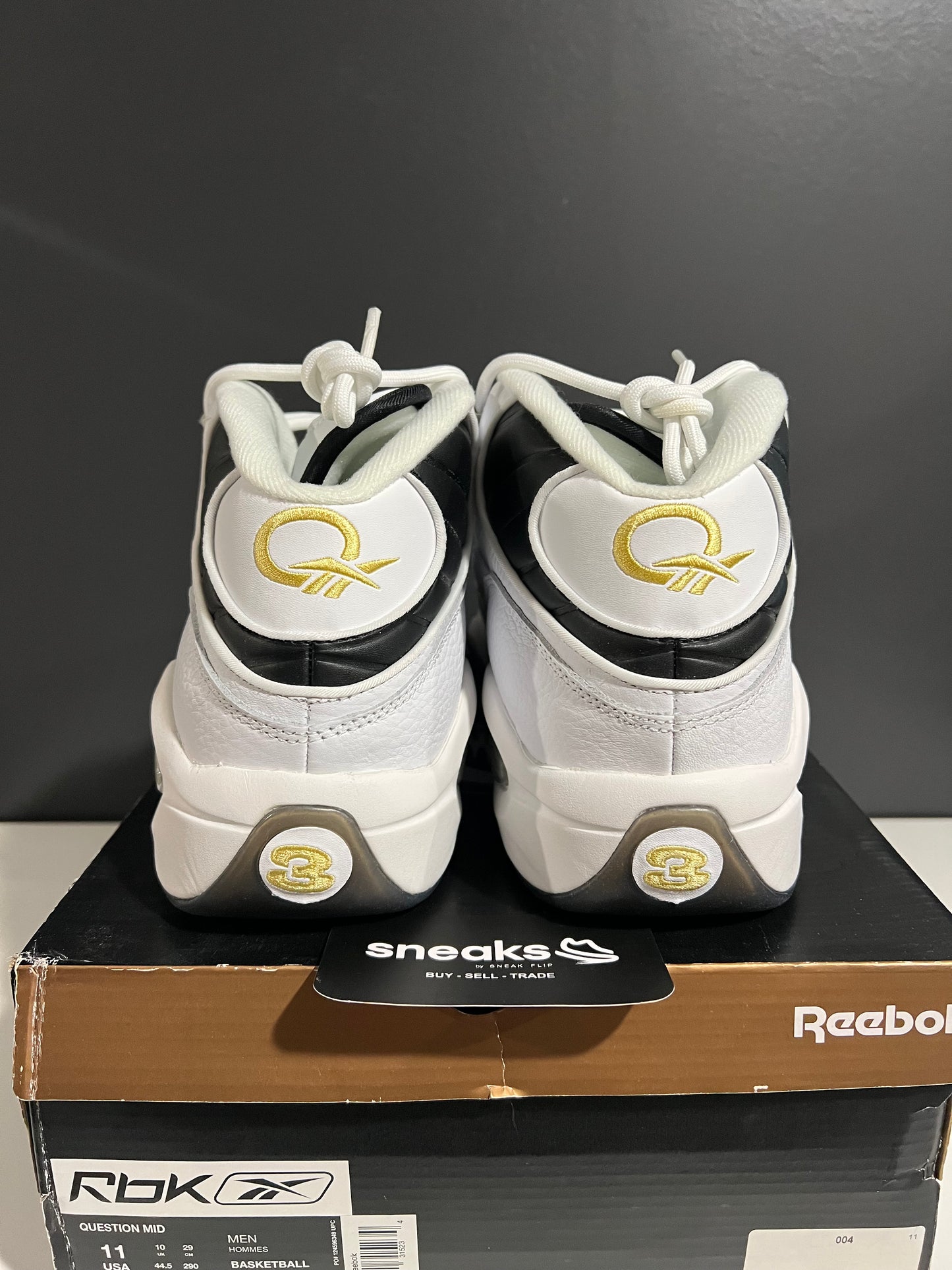 NEW Question Mid Respect My Shine EF7599 SIZE 11M OG ALL AG25-301