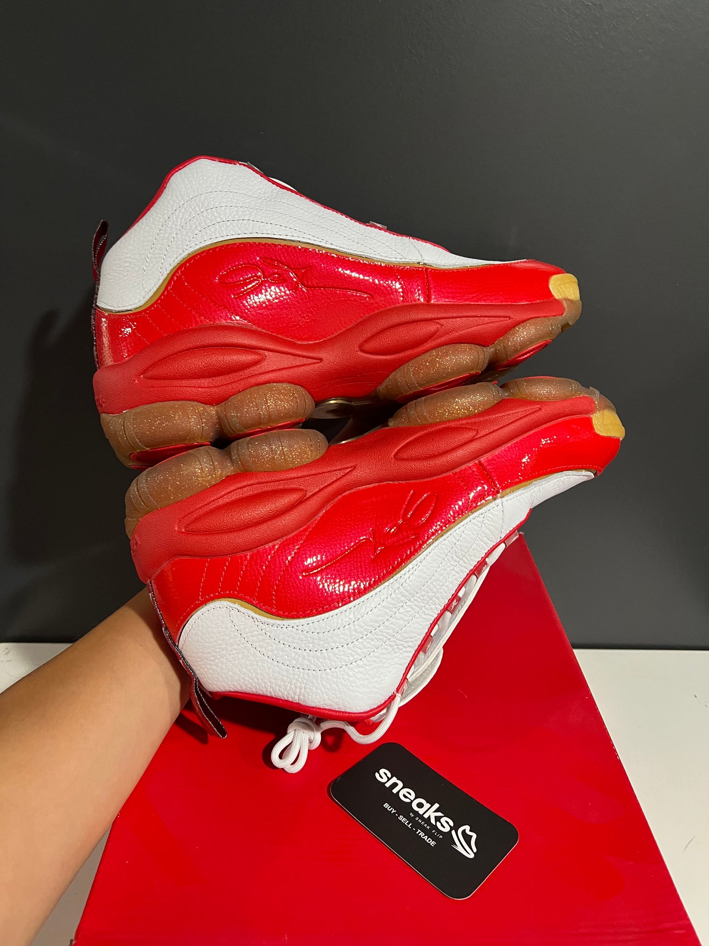 NEW Iverson Legacy Red Gum CN8406 SIZE 11M OG ALL AG25-295