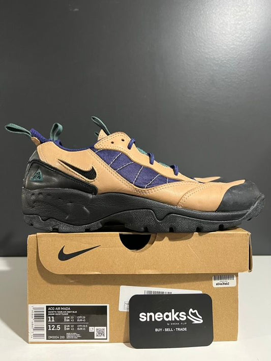 Nike ACG Air Mada Low Vachetta Tan Night Blue - Used