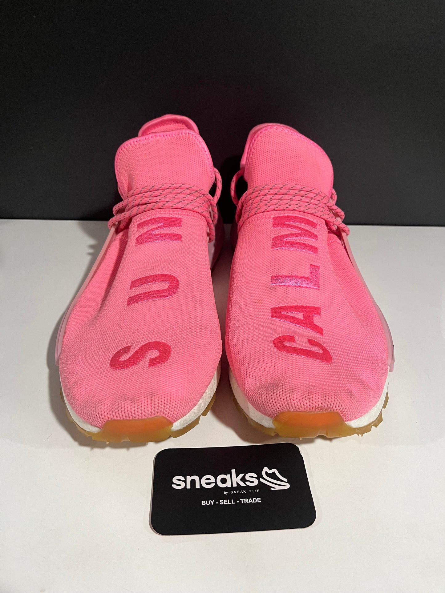 adidas NMD Hu Trail Pharrell Now Is Her Time Light Pink - Used