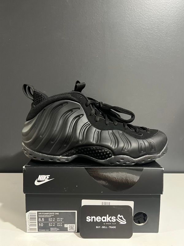 USED SIZE 8.5M Nike Air Foamposite One Anthracite (2023) - Used