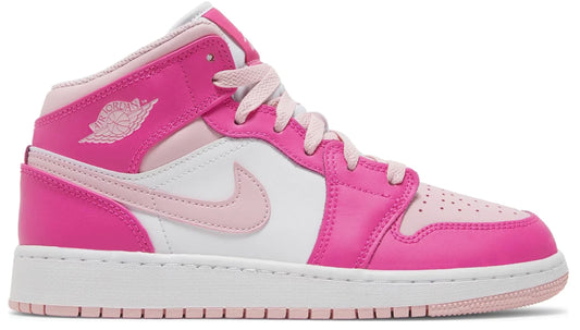 Jordan 1 Mid Fierce Pink (GS)