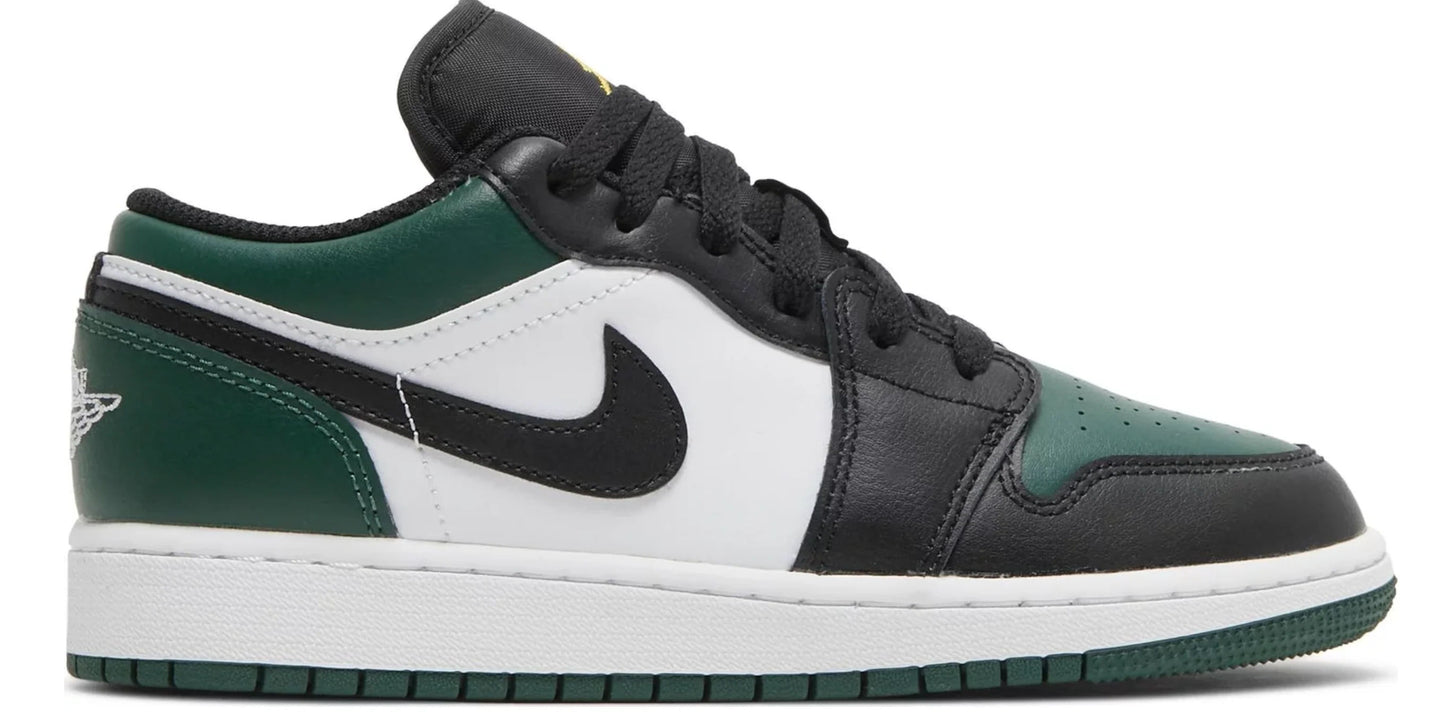 Jordan 1 Low Green Toe (GS)