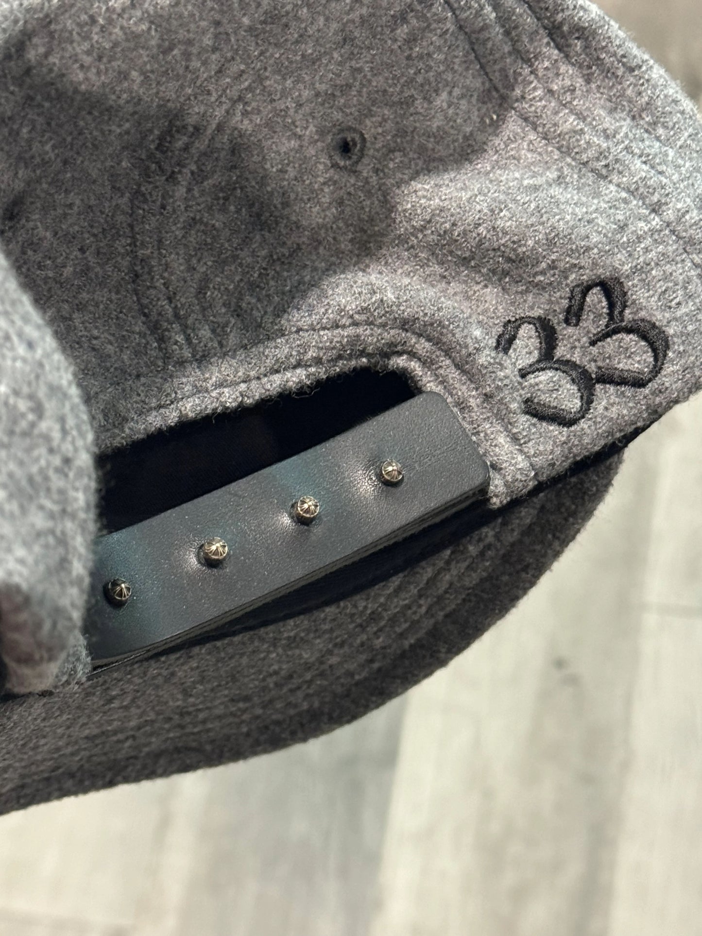 Chrome Hearts Wool Hat Leather Patch 33