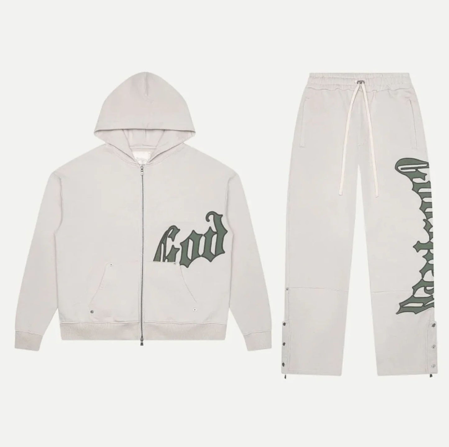 GODSPEED OG Logo Sweatsuit StoneGreen