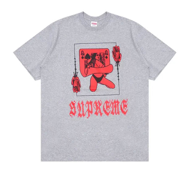 Supreme Queen Tee Grey