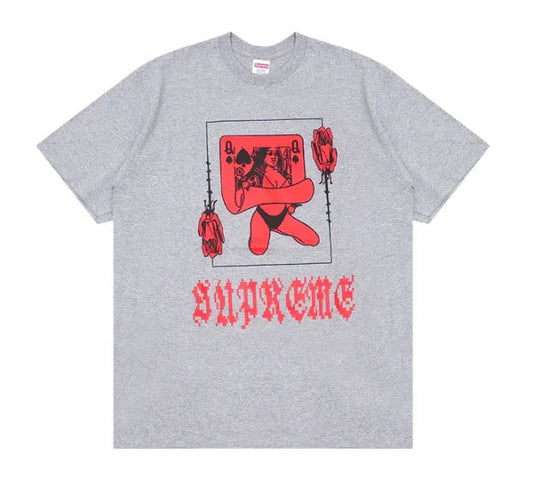 Supreme Queen Tee Grey
