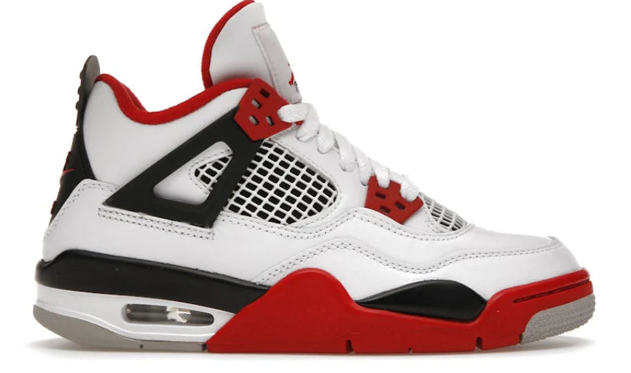 Jordan 4 Retro Fire Red (2020) (GS)