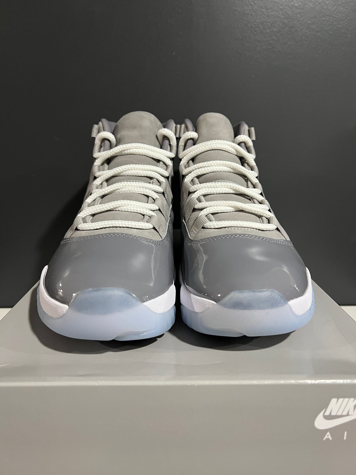 TRIED ON Air Jordan 11 Retro Cool Grey 2021 CT8012-005 SIZE 10.5M OG ALL JY25-170