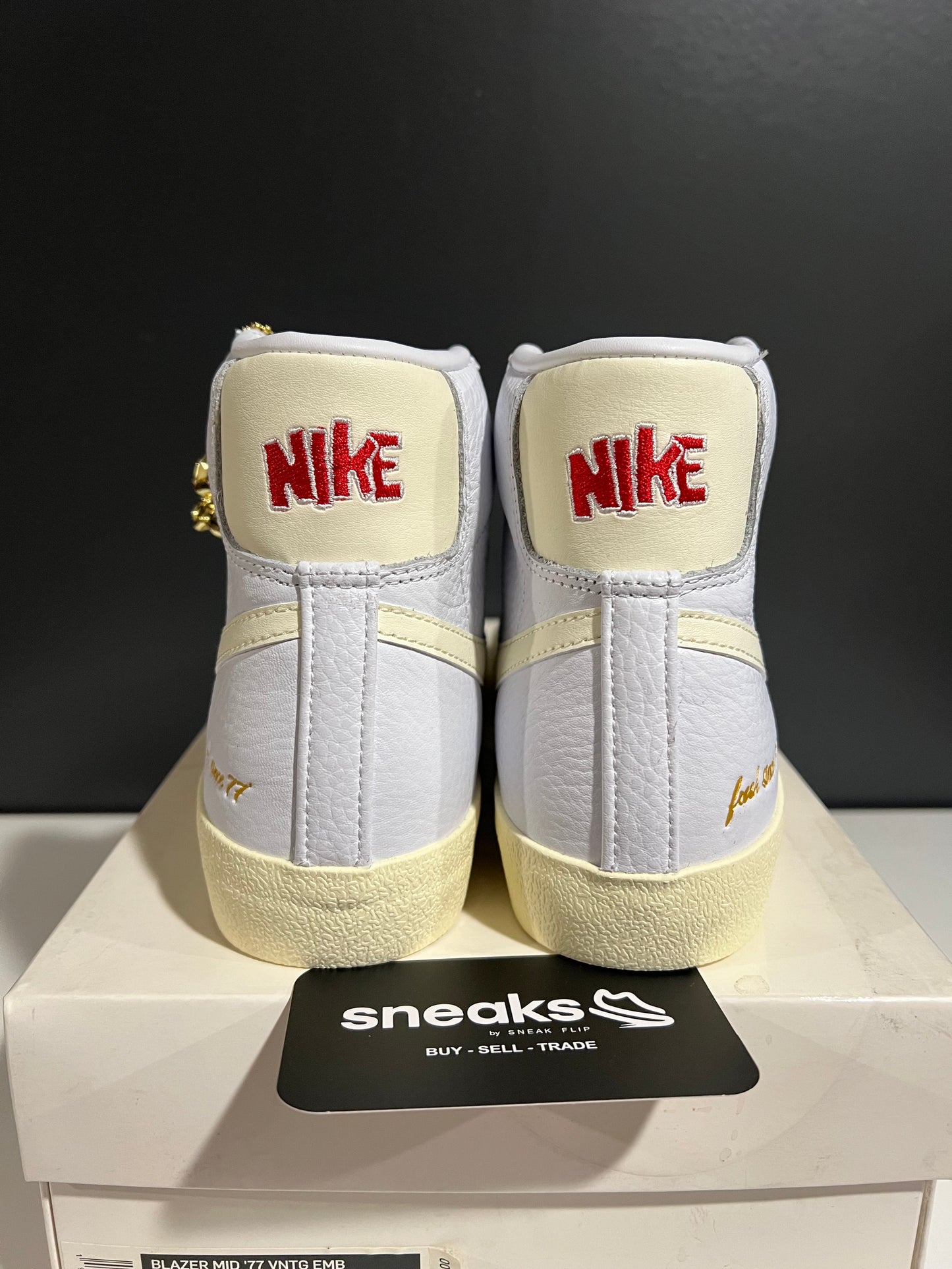 NEW Nike Blazer Mid ’77 Vintage Popcorn CW6421-100 SIZE 8W/6.5M OG ALL JY25-210