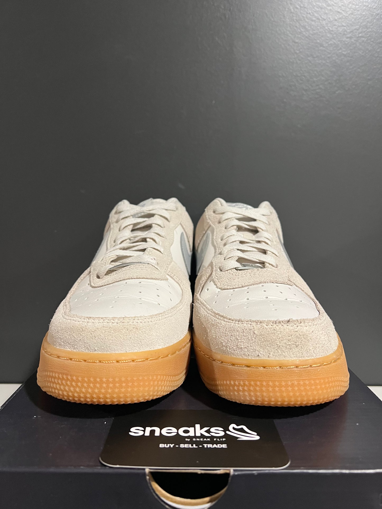 USED Air Force 1 '07 LV8 Gum Pack Phantom Light Smoke FQ8714-002 SIZE 11M OG ALL AG25-161