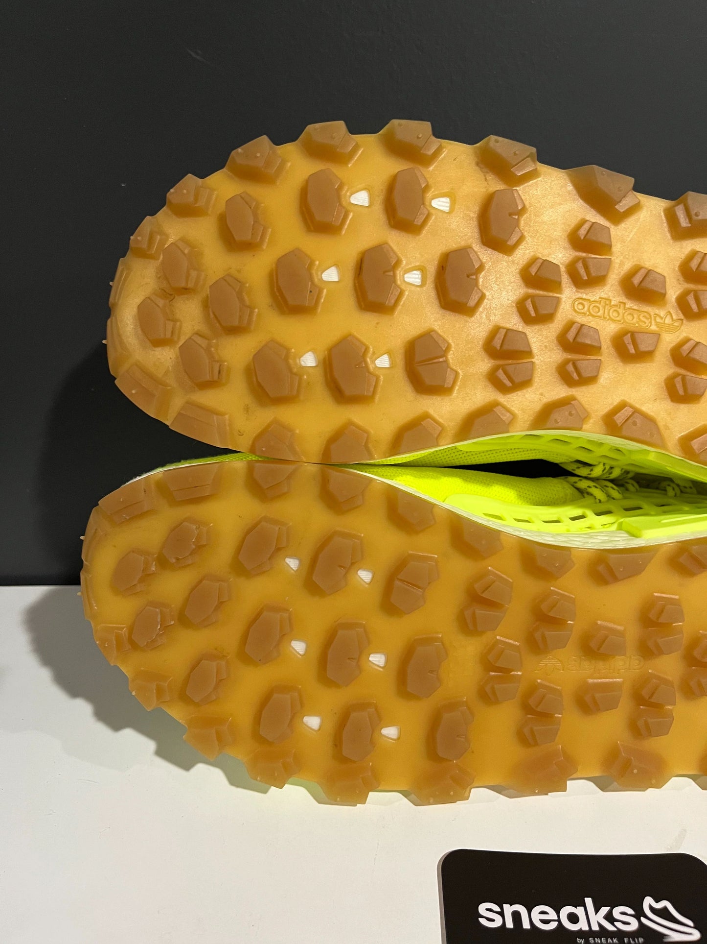 adidas NMD Hu Trail Pharrell Now Is Her Time Solar Yellow - Used