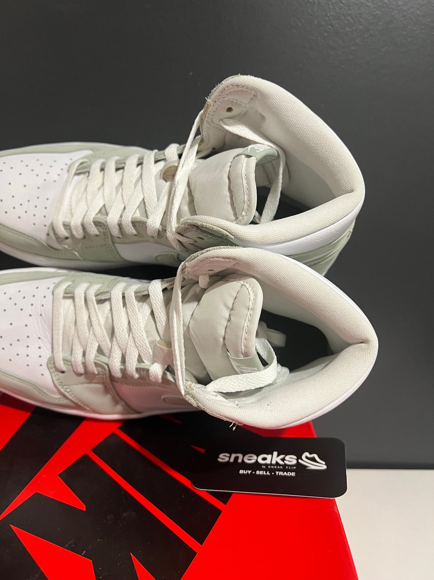 Jordan 1 Retro High OG Seafoam (Women's) - Used