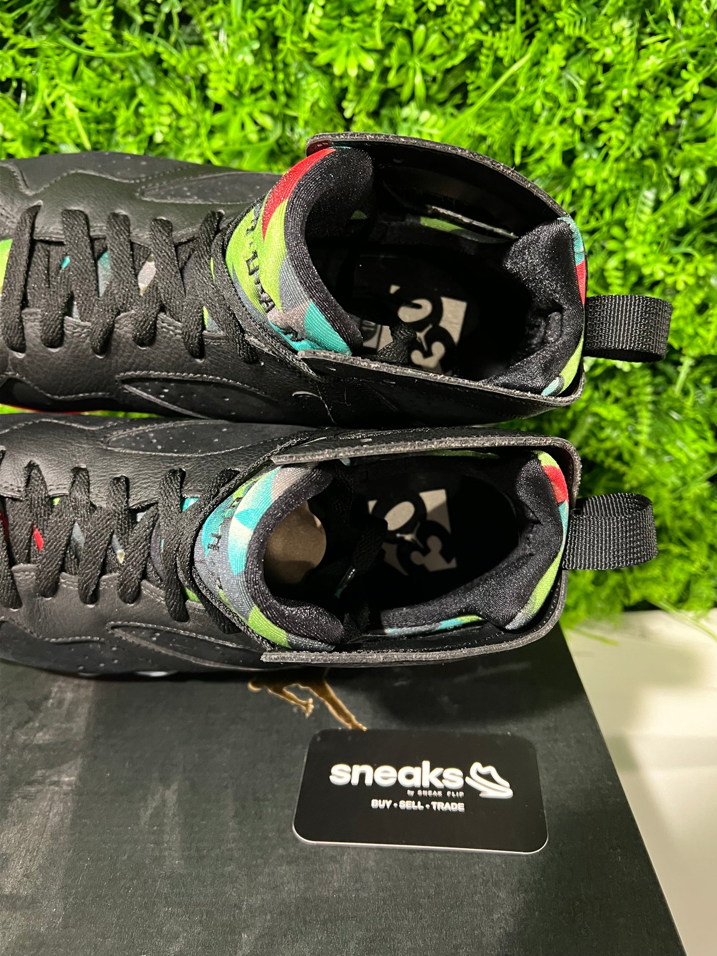 USED Air Jordan 7 Retro 30th Barcelona Nights 705350-007 SIZE 10M OG ALL