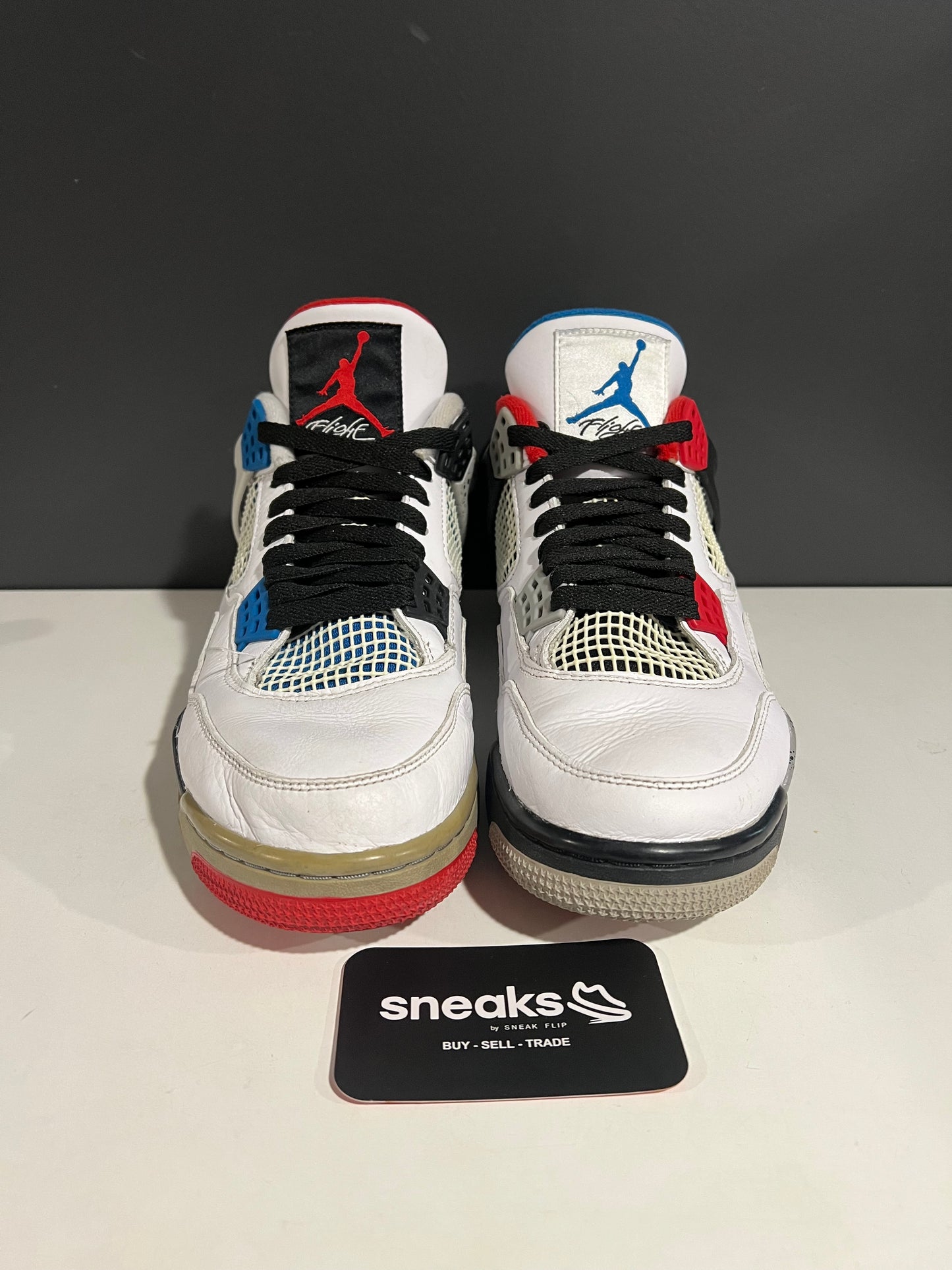 USED Air Jordan 4 Retro SE What The 4 CI1184-146 SIZE 9.5M NO BOX AG25-315