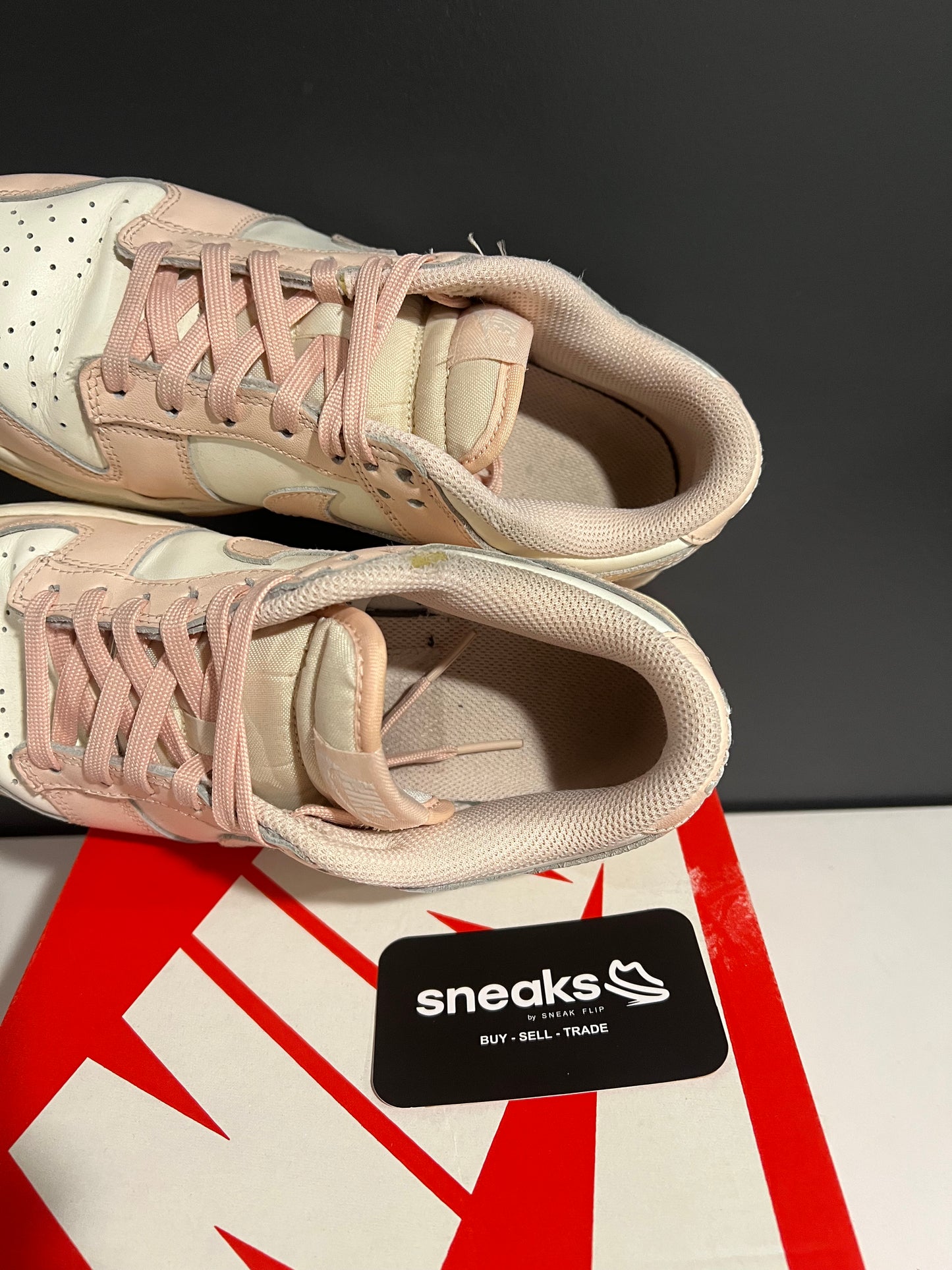 USED Wmns Dunk Low Orange Pearl DD1503-102 SIZE 6.5M OG ALL AG25-243