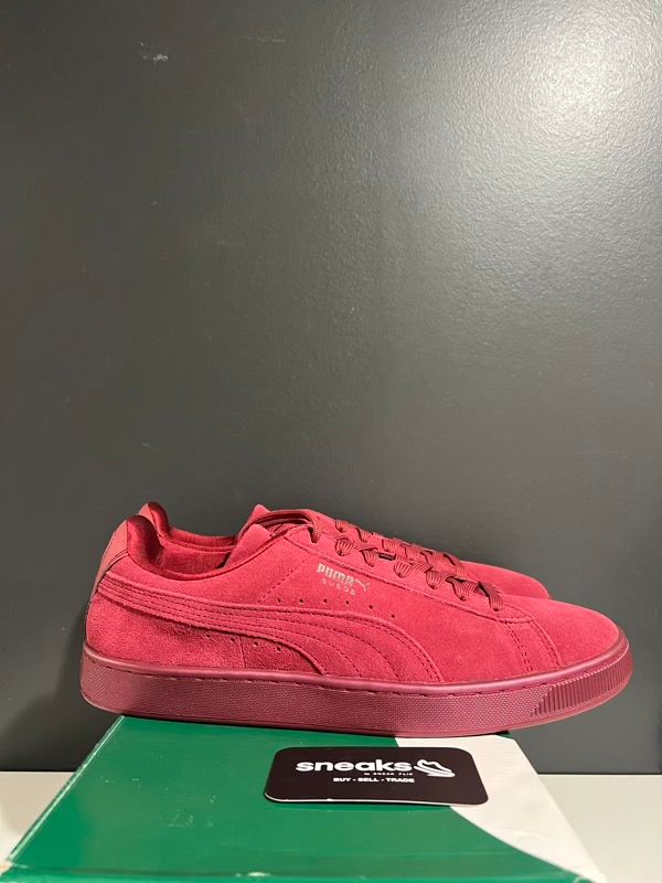 SIZE 11M Puma Suede Classic Tibetan Red  (Women's)