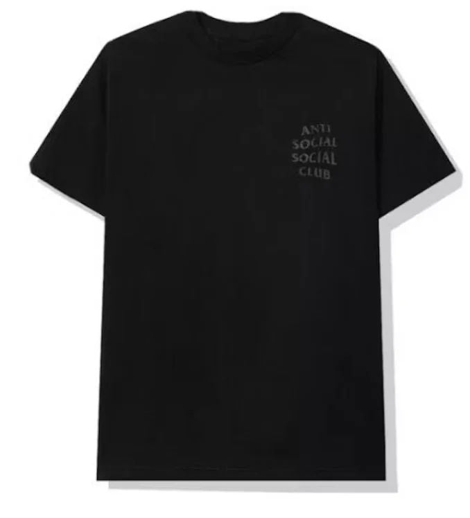 Anti Social Social Club Kkoch Tee Black