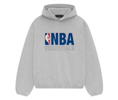 Fear of God Essentials NBA Hoodie Light Heather
