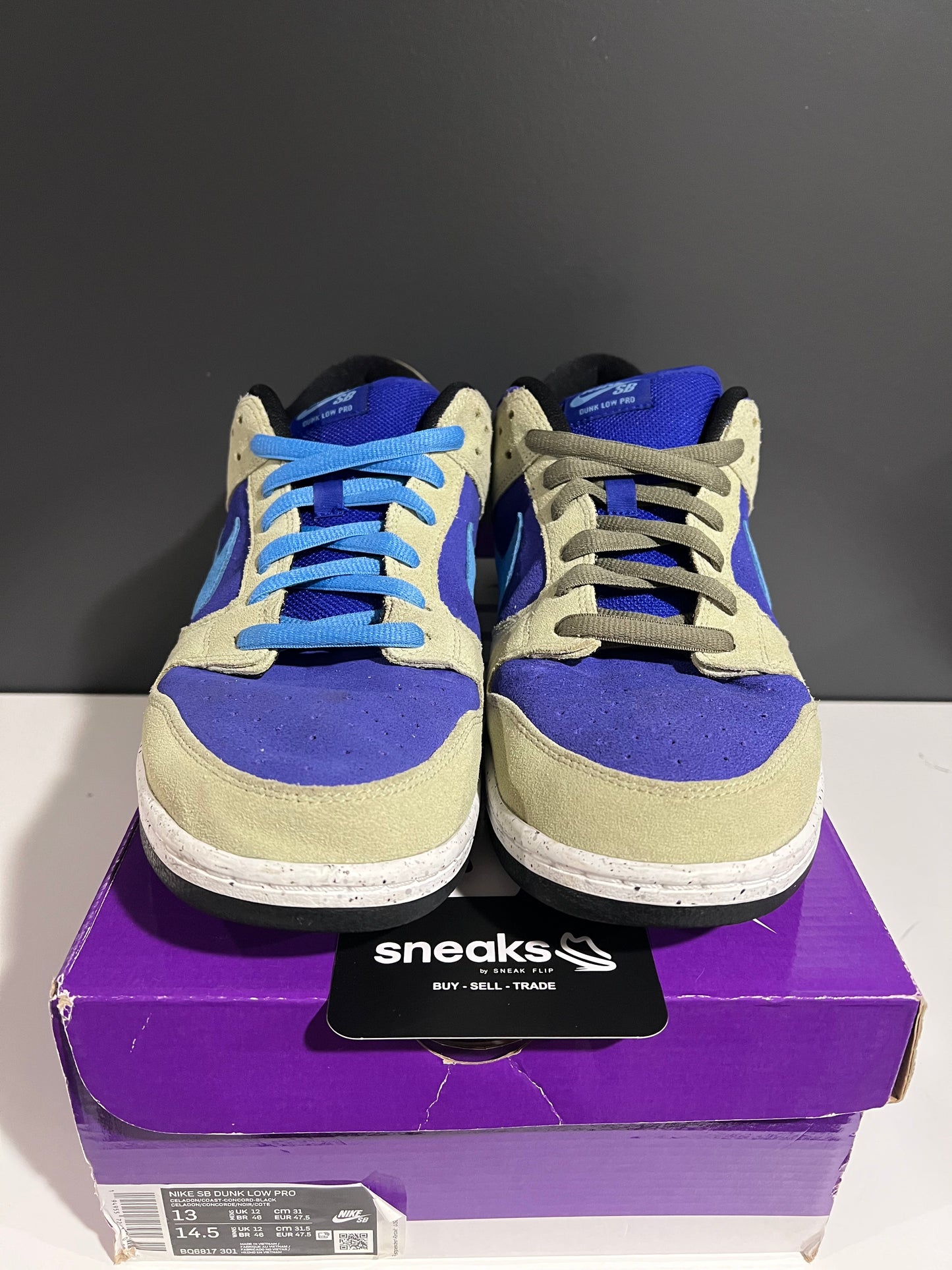 USED Dunk Low SB ACG Celadon BQ6817-301 SIZE 13M OG ALL