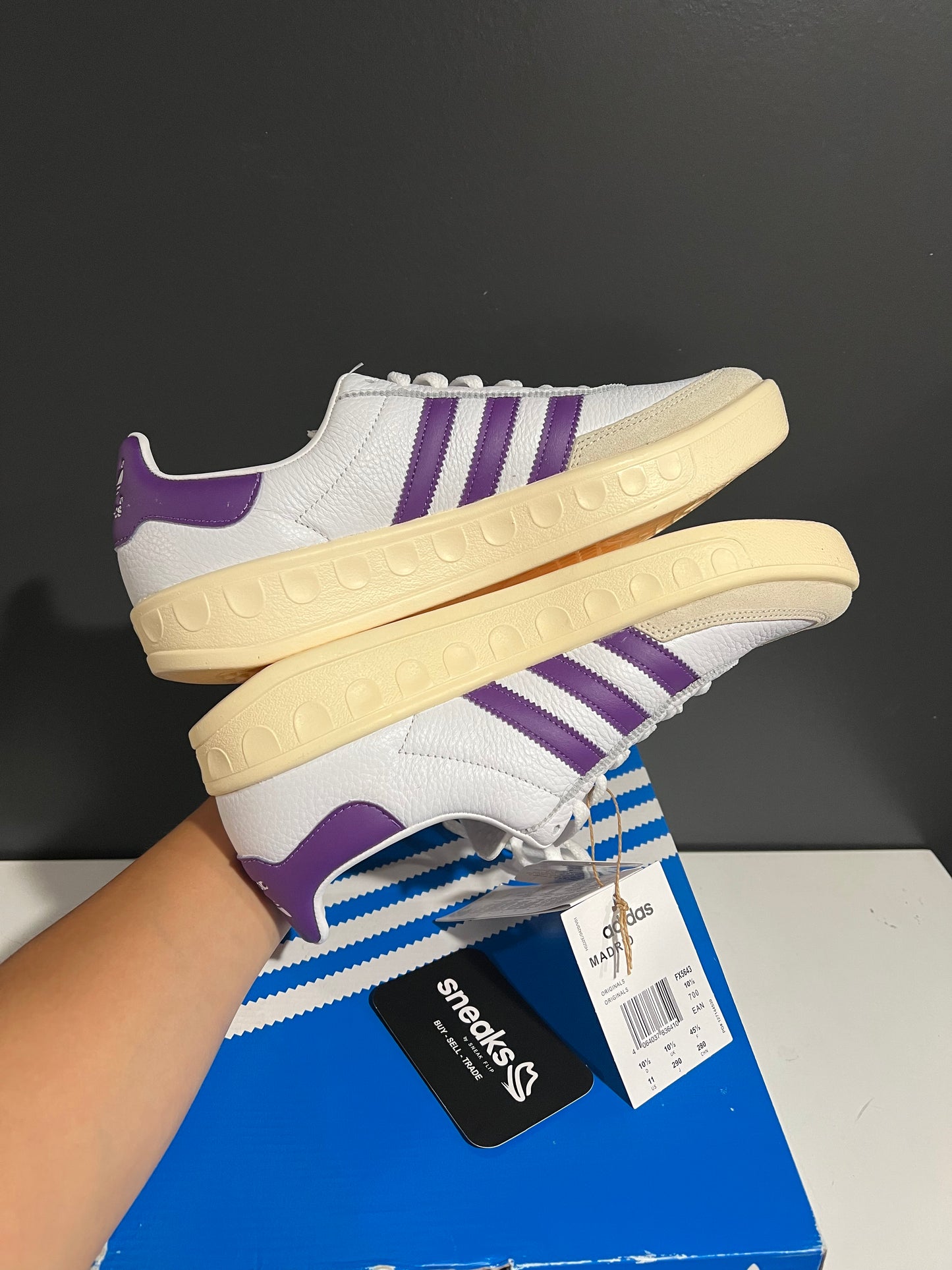 NEW Madrid Shock Purple FX5643 SIZE 11M OG ALL AG25-289