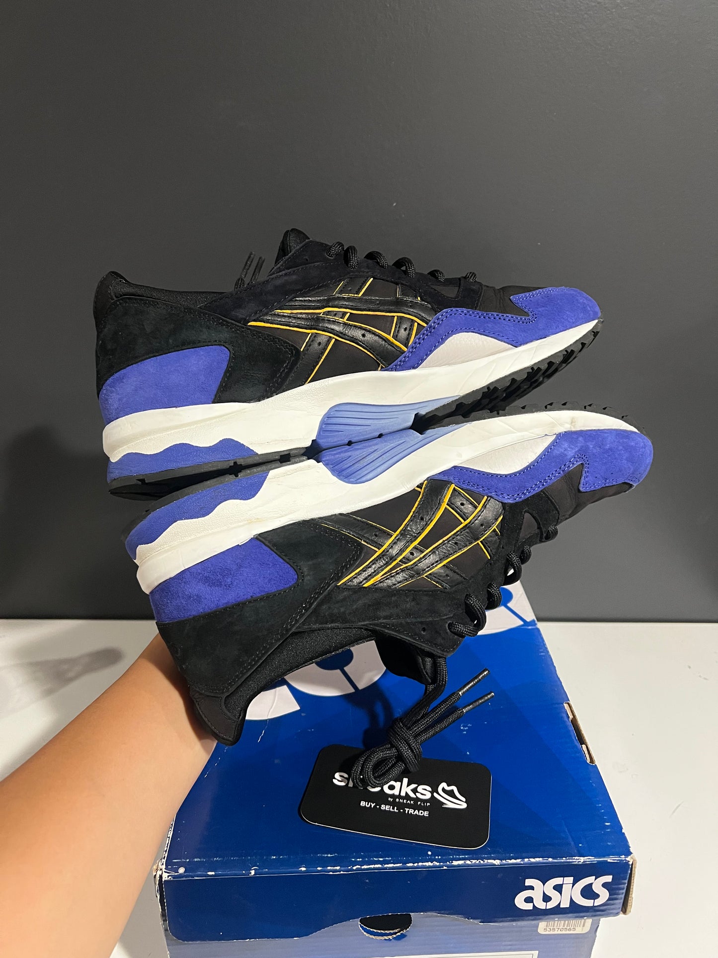 USED Bait x Gel Lyte 5 Splash City H5A0K-9060 SIZE 10M OG ALL AG25-283