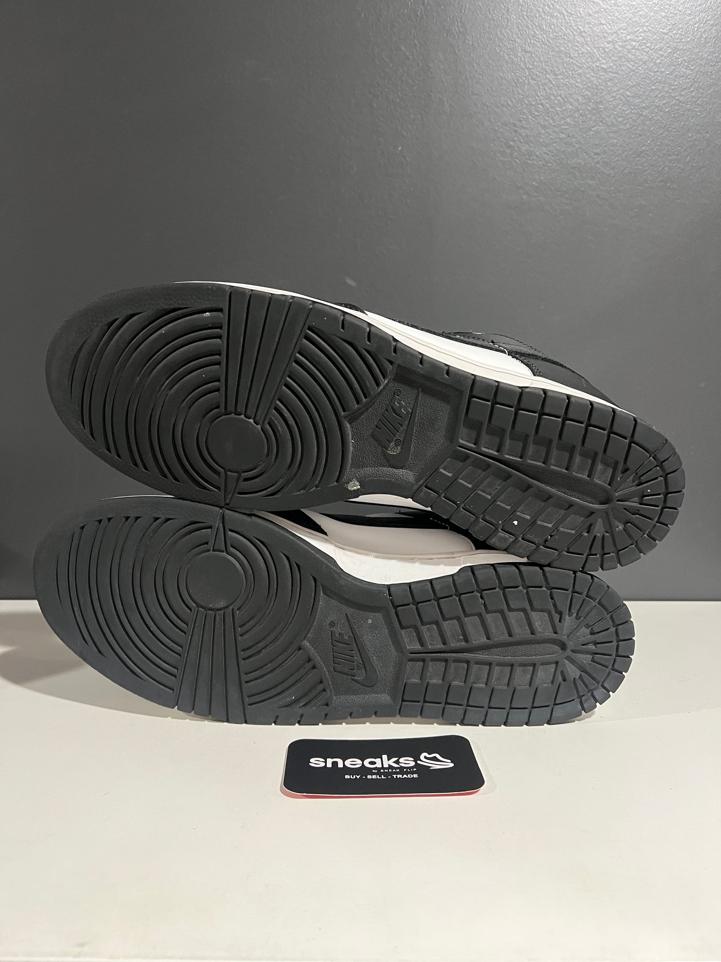 USED Dunk Low Black White DD1391-100 SIZE 13M NO BOX AG25-127