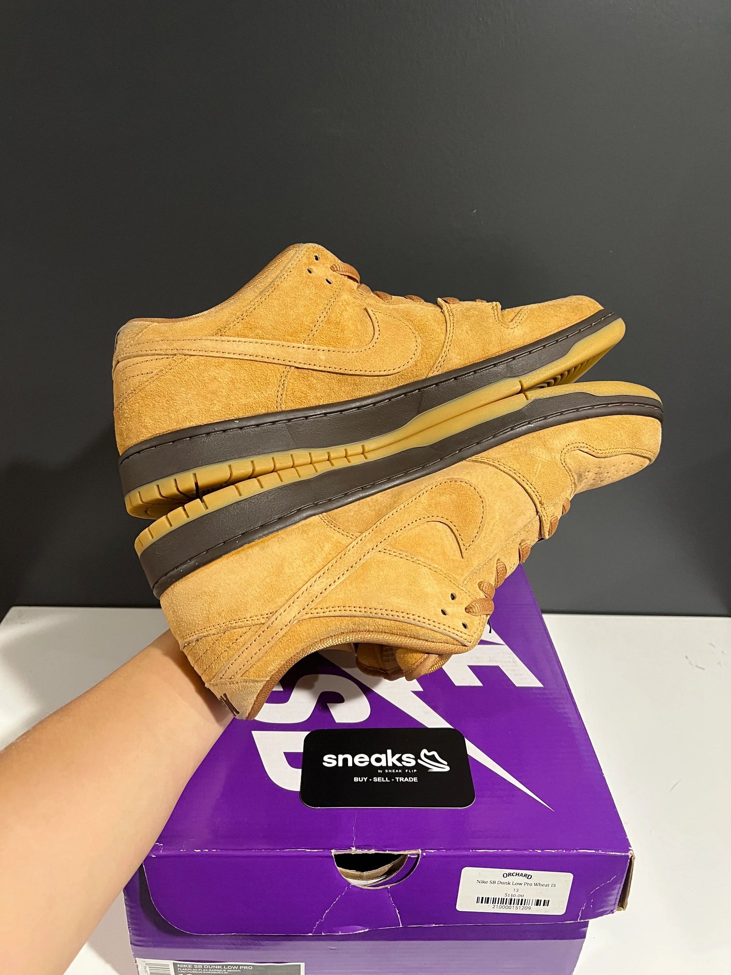 Nike SB Dunk Low Wheat - Used