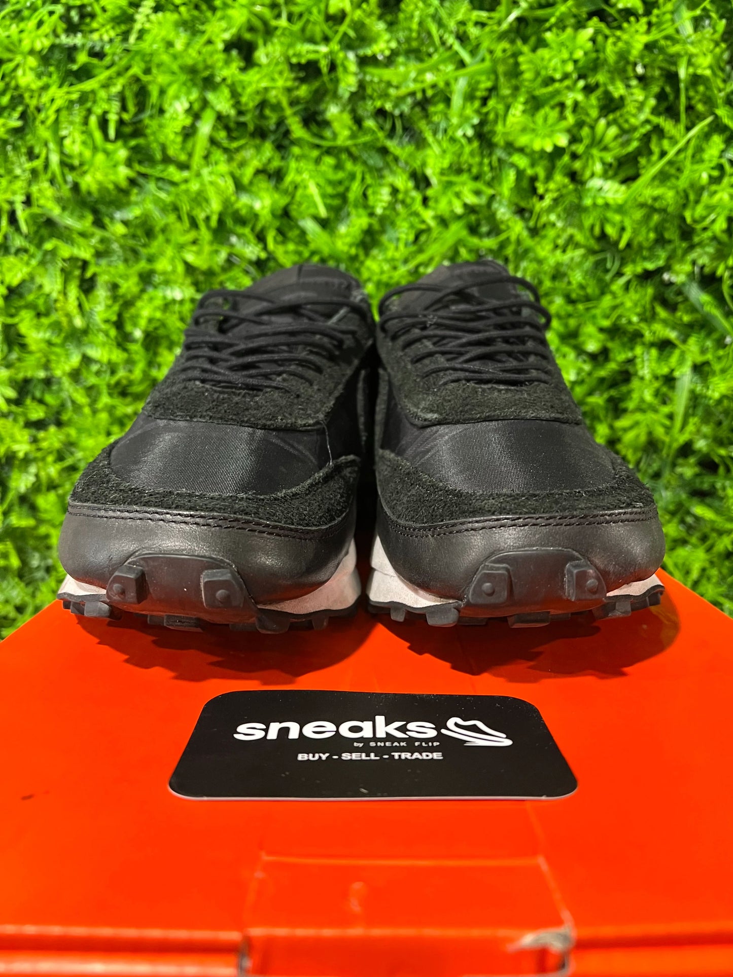 Nike LD Waffle sacai Black Nylon - Used
