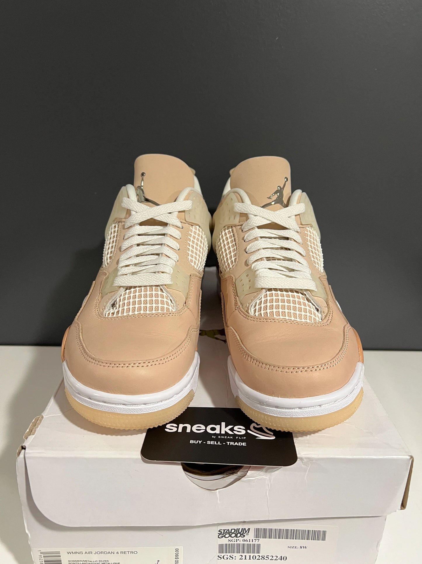 Jordan 4 Retro Shimmer (Women's) - Used