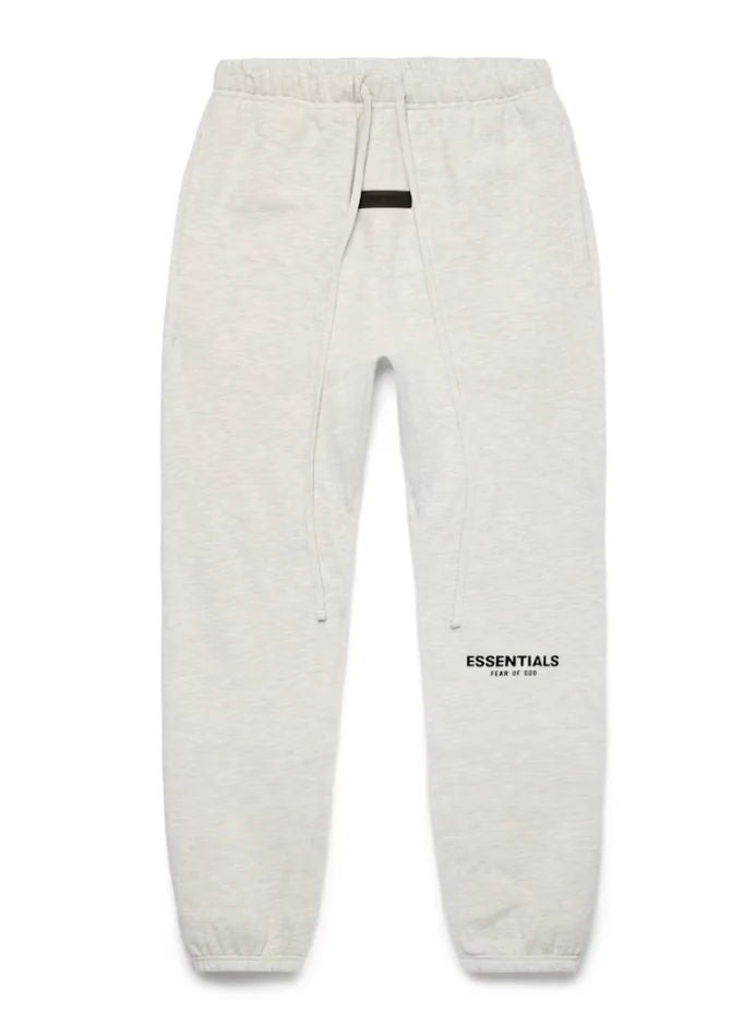 Fear of God Essentials Core Collection Sweatpant Light Heather Oatmeal