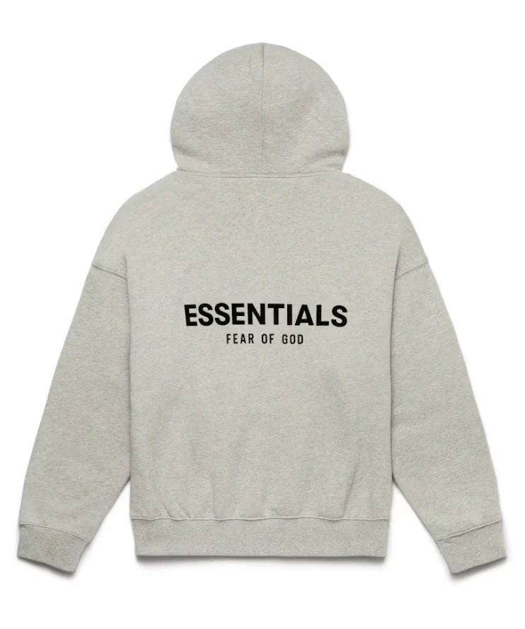 Fear of God Essentials Pullover Hoodie (FW23) Dark Heather Oatmeal