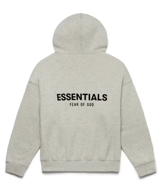 Fear of God Essentials Pullover Hoodie (FW23) Dark Heather Oatmeal
