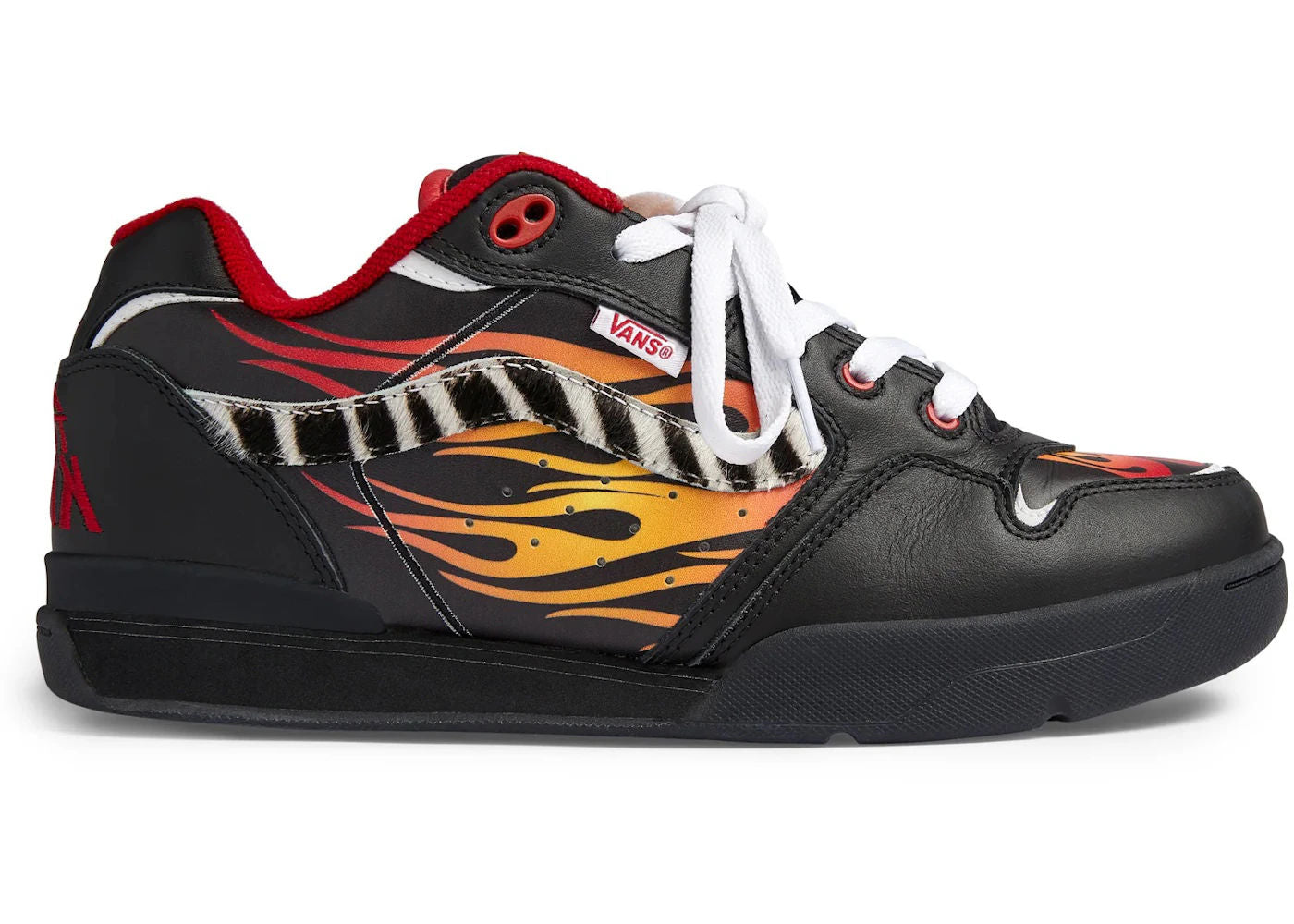 NEW SIZE 6.5M Vans Rowley XLT LX Gallery Dept. Black Flame