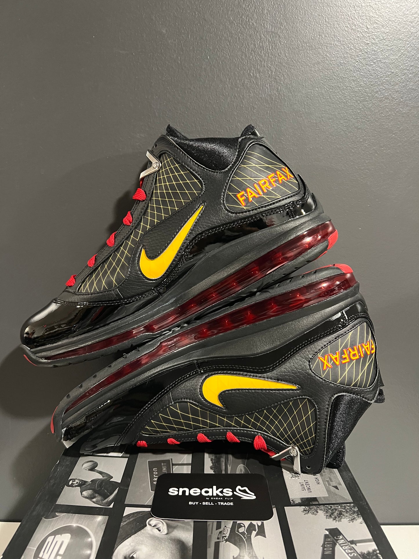 USED Air Max LeBron 7 Fairfax CU5646-001 SIZE 10M OG ALL AG25-282