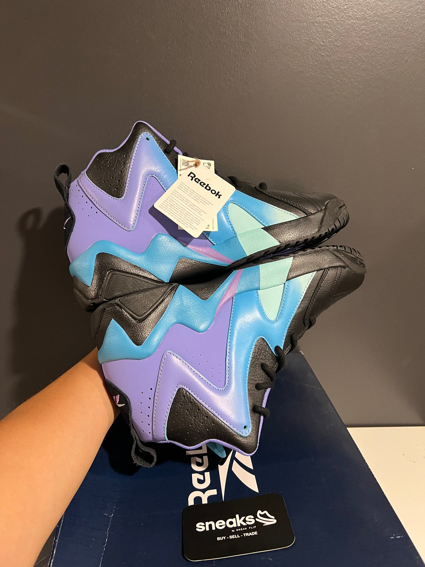 NEW Kamikaze 2 Mid Ombre Pack - Digital Glow Purple FY9784 SIZE 11M OG ALL AG25-308