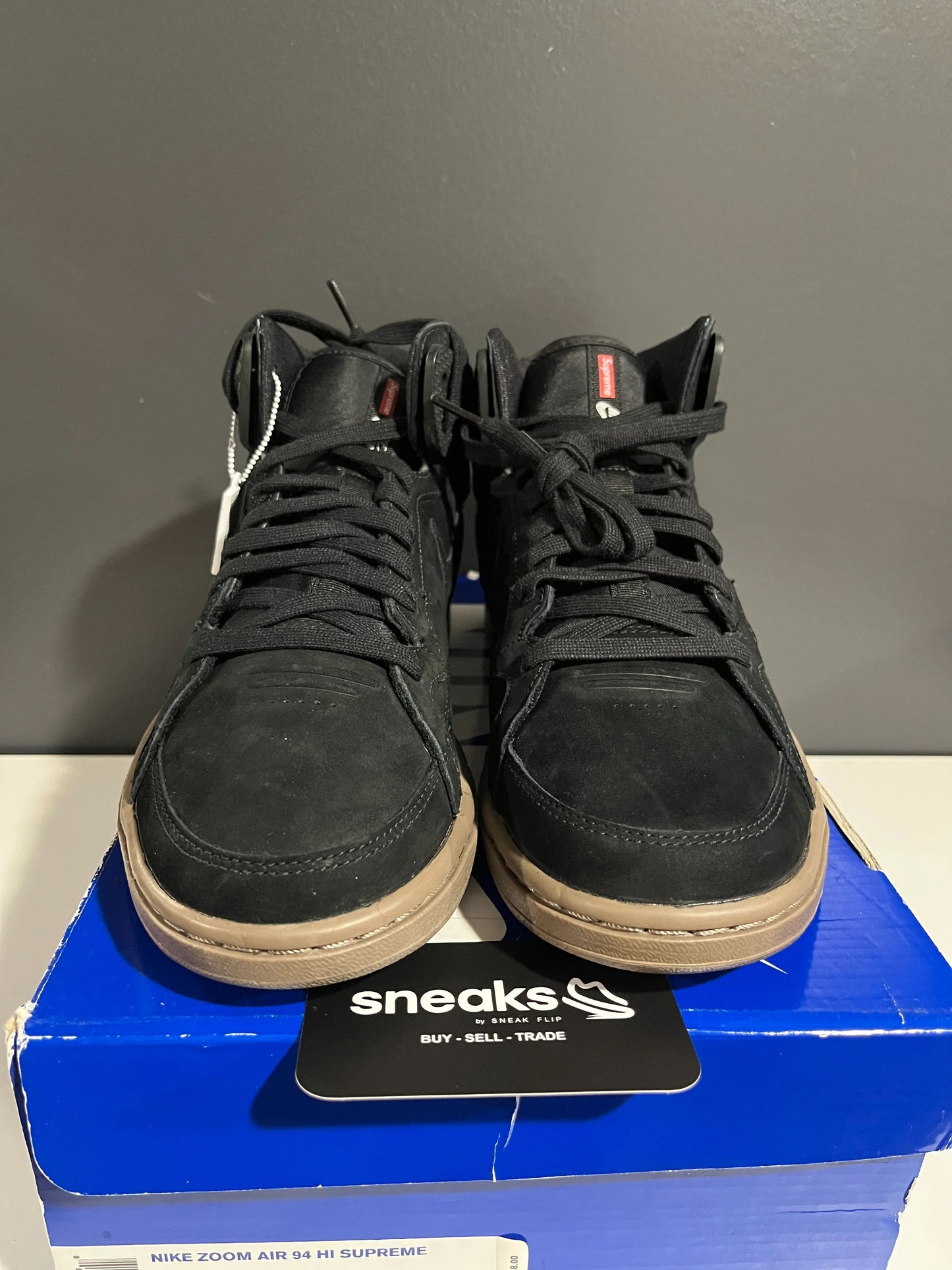 Nike SB Zoom Air 94 Hi Supreme Black