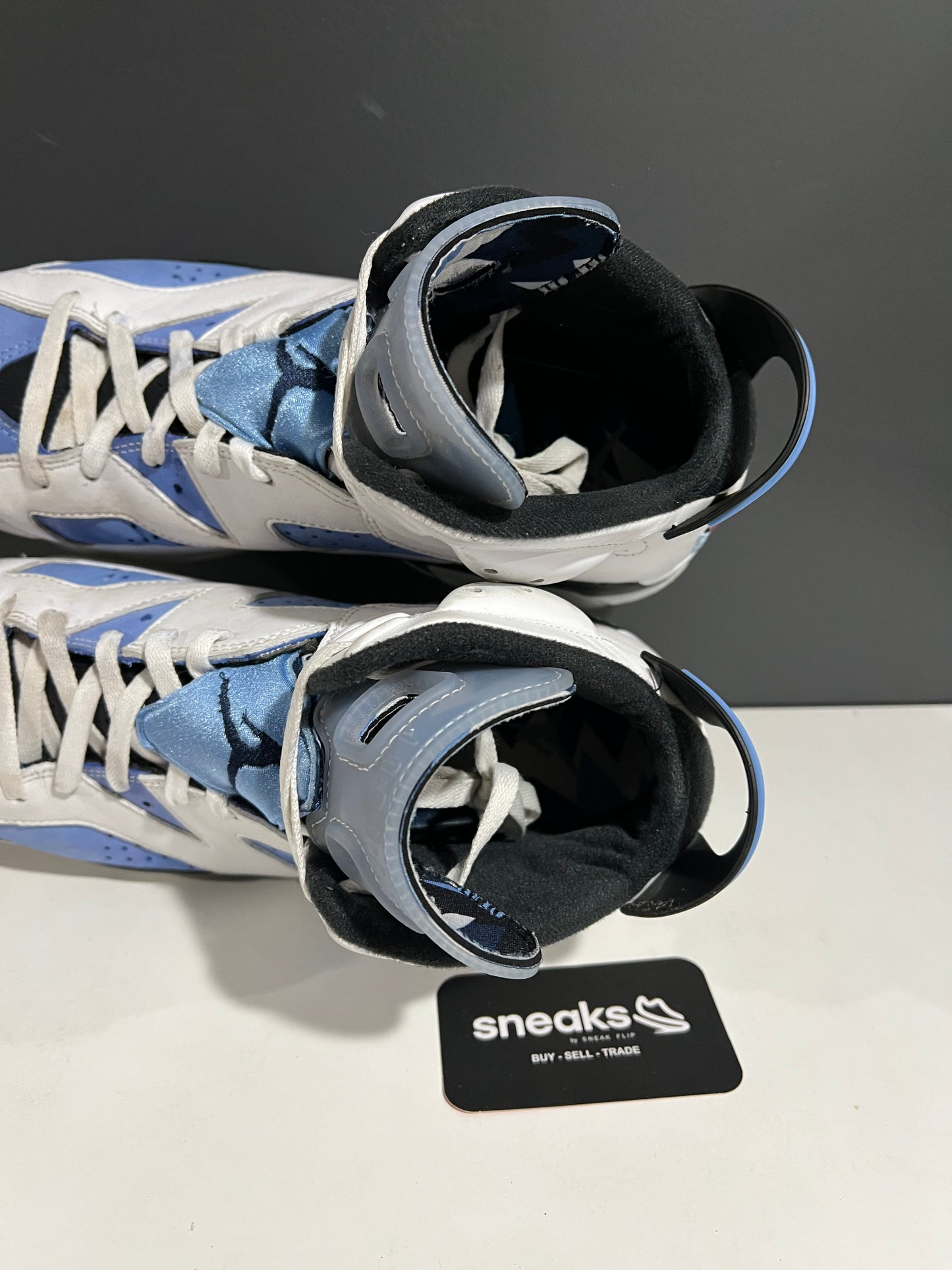 USED Air Jordan 6 Retro UNC Home CT8529-410 SIZE 12M NO BOX SP25-076